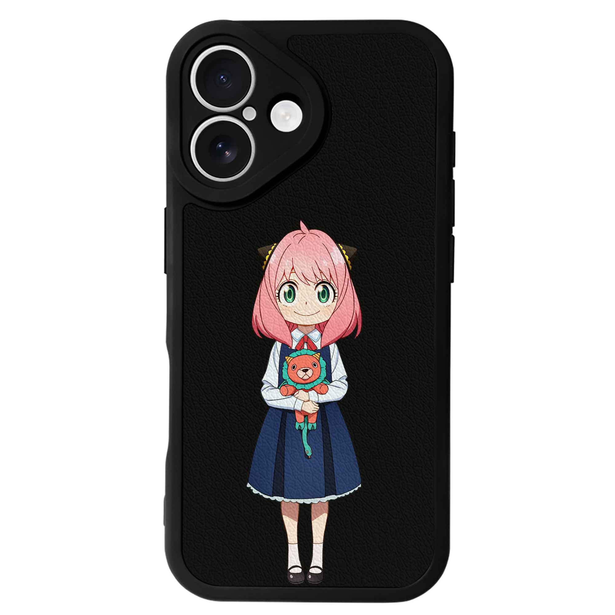（画像用） SPY×FAMILY间谍家家酒 【iPhone 16シリーズ対応】シリコンスマホケース（レザー調） 材質：シリコン
